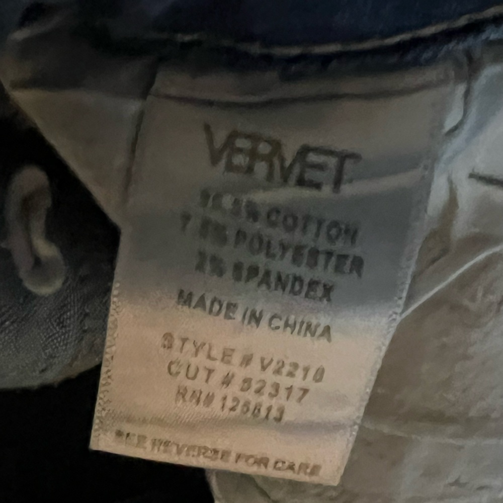 Vervet Slim Straight Jeans style V2218 - Picture 8 of 10